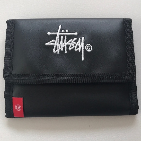 Stussy Other - Stussy Japan Black trifold wallet